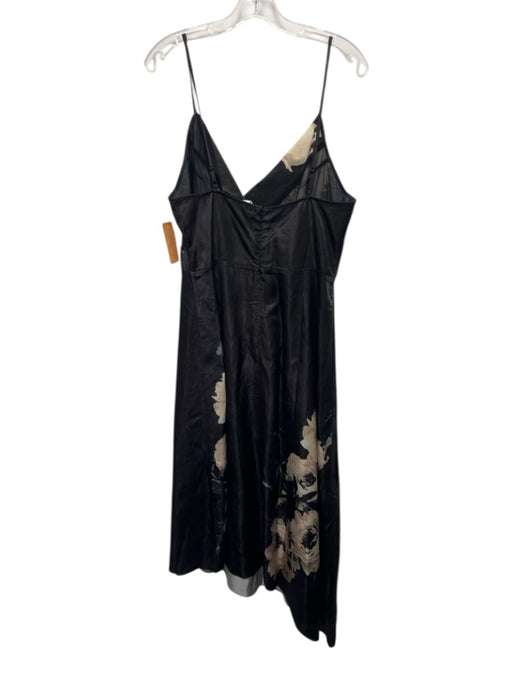 Hope for Flowers by Tracy Reese Size XS Black & Cream Acetate 3/4 Sleeve Dress Black & Cream / XS