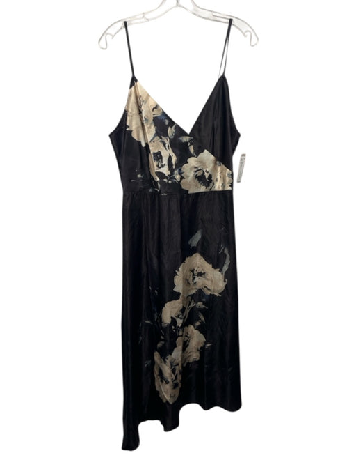 Hope for Flowers by Tracy Reese Size XS Black & Cream Acetate 3/4 Sleeve Dress Black & Cream / XS