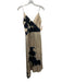 Hope for Flowers by Tracy Reese Size XS Cream & Navy Blue Acetate V Neck Dress Cream & Navy Blue / XS