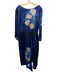 Hope for Flowers by Tracy Reese Size S Blue & Cream Acetate 3/4 Sleeve Dress Blue & Cream / S