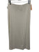 Stateside Size L Cream White Rayon & Polyester Long Sleeve Rib Knit Skirt Set Cream White / L