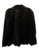 Good American Size XL Black Cotton & Viscose Velvet One Button Blazer Jacket Black / XL