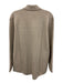Kinross Size XS Beige Cotton & Polyamide Long Sleeve Buttons Collar Cardigan Beige / XS