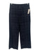 Margaret O'leary Size XS Navy Blue & Gray Cotton & Spandex Micro Corduroy Pants Navy Blue & Gray / XS