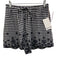 Splendid Size XS Black & White Viscose & Cotton Elastic Waist Gingham Shorts Black & White / XS