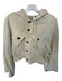 Free People Size XS Tan Cotton Hood Buttons Jacket Tan / XS