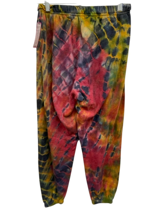 Aviator Nation Size S Green, Purple, Blue Cotton Blend Hoodie Tie Dye Pant Set Green, Purple, Blue / S