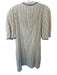 Prairie Underground Size S Cream & Black Cotton Short Sleeve Striped Bows Dress Cream & Black / S