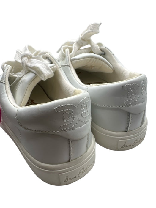 Sam Edelman Shoe Size 6.5 White Leather Athletic Sneakers White / 6.5