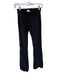 Alo Size Est XS Black Drawstring Flare Athletic Sweatpants Black / Est XS