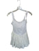 FP Movement Size XS White Polyester Blend Built in Shorts Pleated Skirt Dress White / XS
