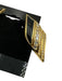 Christian Dior Gold, Clear & Black Gold Tone Metal Crystals Stud Earrings Gold, Clear & Black
