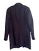 ALLSAINTS Size XS / 34 Dark Purple Wool Single Breasted Flap Pockets Coat Dark Purple / XS / 34