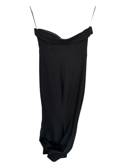 Likely Size 6 Black Strapless High SLit Gown Black / 6