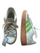 Adidas Shoe Size 6 Cream & Green Leather Platform Lace Up Athletic Sneakers Cream & Green / 6