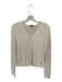 Vince Size M Ballet Pink Wool Blend Button Up V Neck Long Sleeve Sweater Ballet Pink / M