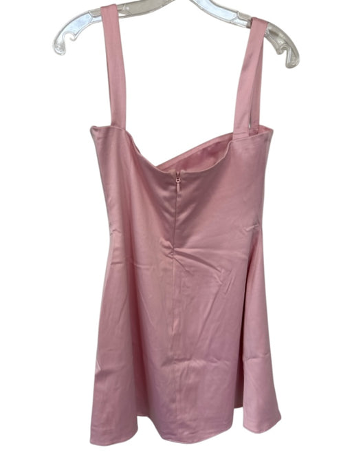 House of CB Size M Pink Polyester Mini Square Neck Bust Detail Back Zip Dress Pink / M