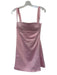 House of CB Size M Pink Polyester Mini Square Neck Bust Detail Back Zip Dress Pink / M