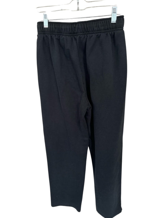 Alo Yoga Size Est M Black Wide Leg Drawstring Pockets Sweatpants Black / Est M