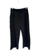 Lululemon Size Est M Black Wide Leg Drawstring Pockets Athletic Sweatpants Black / Est M