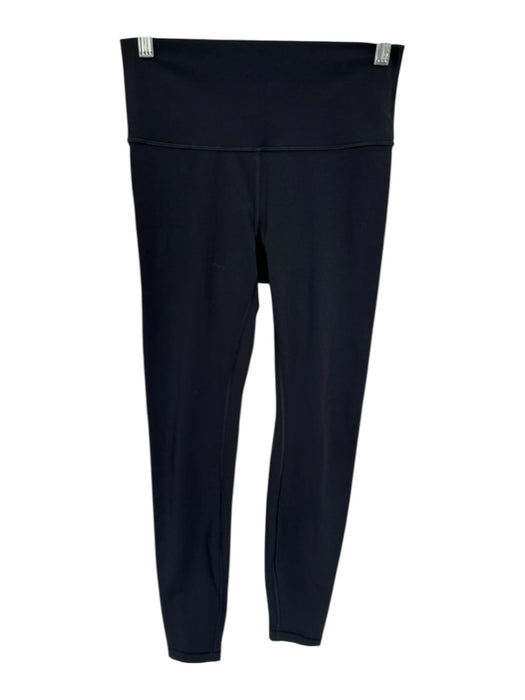 Lululemon Size 6 Black Interior Pocket Full Length Athletic Leggings Black / 6