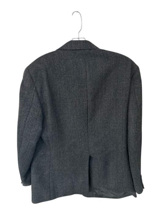 Brooks Brothers Gray & Brown Wool Chevron 3 Button Sport Coat Men's Blazer Gray & Brown / 42R