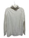 J Crew Size M Ivory Cotton & cashmere Ribbed Knit Long Sleeve Sweater Ivory / M
