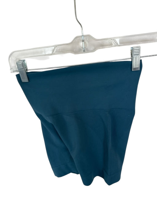 Set Active Size XS Teal Nylon Blend High Waist Bike Short Athletic Shorts Teal / XS