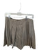 Cara Cara Size S Brown & Tan Polyester Blend Attached Belt Houndstooth Skirt Brown & Tan / S
