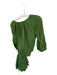 Mikoh Size 1/S Olive Green Cotton Long Balloon Sleeve Button Down Oversize Dress Olive Green / 1/S