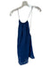 Banana Republic Size XS Navy Ramie Halter Neck Low Back Dress Navy / XS