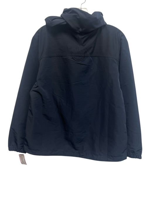 Cutter & Buck Size S Navy Blue Polyester Quarter Zip kangaroo Pocket Jacket Navy Blue / S
