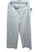 Ann Mashburn Size 30 Off White Cotton High Rise Patch Pockets Zip & Button Jeans Off White / 30