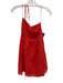 Show Me Your Mumu Size S Red Cotton Eyelet Sleeveless Tie Neck Dress Red / S