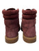 Timberland Shoe Size 7.5 Burgundy Leather & Suede round toe Ankle Boots Shoes Burgundy / 7.5