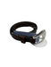 Nocona Chocolate Leather Silver Hardware Thin Belts Chocolate