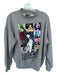 Taylor Swift Size S Grey & Multi Cotton Blend Crewneck Long Sleeve Sweatshirt Grey & Multi / S