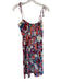 Olivaceous Size S Multi Floral Cup Detail spaghetti tie straps Back Zip Dress Multi / S