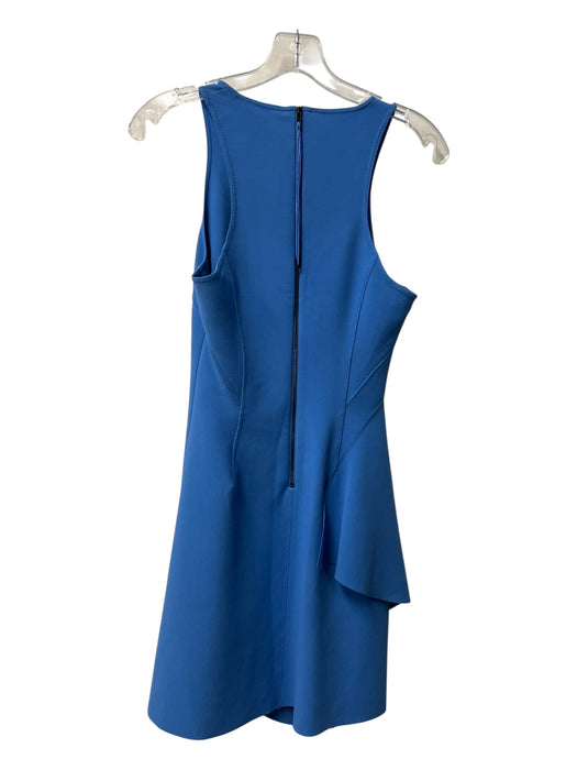 Elizabeth & James Size 4 Cerulean Polyester Blend Round Neck Sleeveless Dress Cerulean / 4