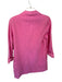 Rolla's Size S Pink Cotton Long Sleeve Double Breast Knee Length Coat Pink / S