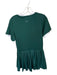 Varley Size M Forest Green & White Recycled Polyester Blend Short Sleeve Dress Forest Green & White / M