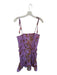 Farm Rio Size M Purple Orange & Blue Cotton Smocked Floral Tie Straps Dress Purple Orange & Blue / M