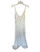 Flynn Skye Size Est S White & yellow Rayon Sleeveless Flowers V Neck Maxi Dress White & yellow / Est S
