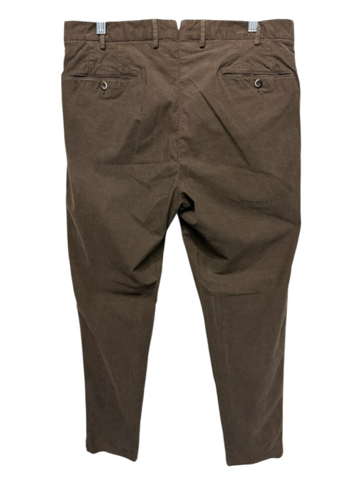 PT01 Size 50 Brown Cotton Blend Cordouroy Khakis Men's Pants Brown / 50