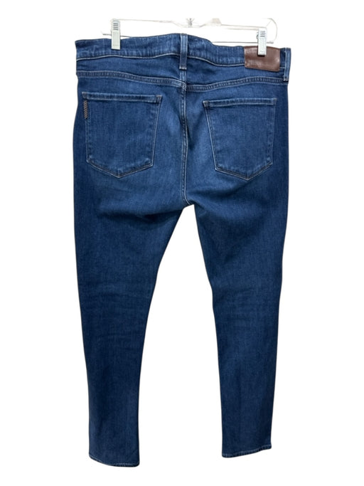 Paige Size 34 medium dark wash Cotton Blend Solid Jean Men's Pants medium dark wash / 34