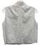 T Alexander Wang Size 2 White Missing Fabric Tag Sleeveless Button Up Shirt Top White / 2
