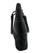 Gucci Black Leather & Canvas Guccissima Top Handle Magnetic Snap Closure Bag Black