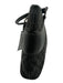 Gucci Black Leather & Canvas Guccissima Top Handle Magnetic Snap Closure Bag Black