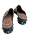 See By Chloe Shoe Size 37 Black & Gold Leather Studded Kitten Heel Mules Black & Gold / 37