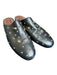 See By Chloe Shoe Size 37 Black & Gold Leather Studded Kitten Heel Mules Black & Gold / 37